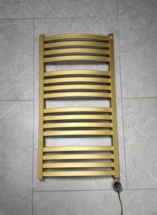 Рушникосушка електрична Terma D01 960x500 Brass, з теном MOA-WiFi праворуч
