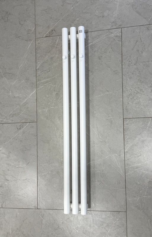 Рушникосушка комбінована Terma ROLO HANGER 1200x150, колір 9016 mat, тен MOA + вентиль Integra