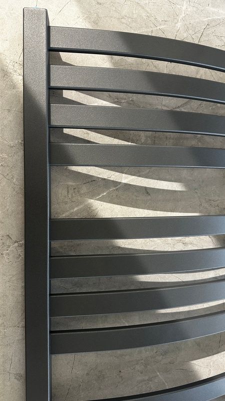 Рушникосушка електрична Terma D01 960x500, Metallic Grey, з теном MOA