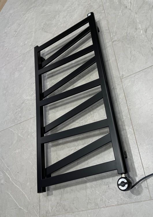 Рушникосушка комбінована Terma VIPERA 990x500 Black mat, тен MOA + вентиль Integra