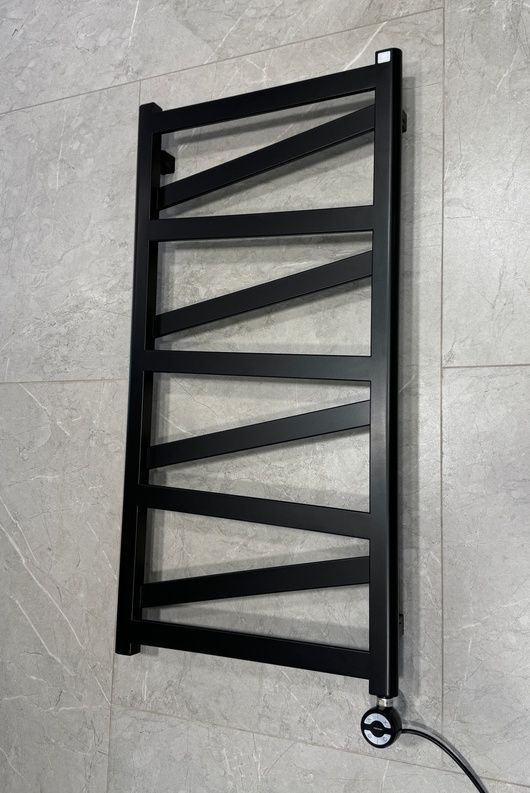 Рушникосушка комбінована Terma VIPERA 990x500 Black mat, тен MOA + вентиль Integra