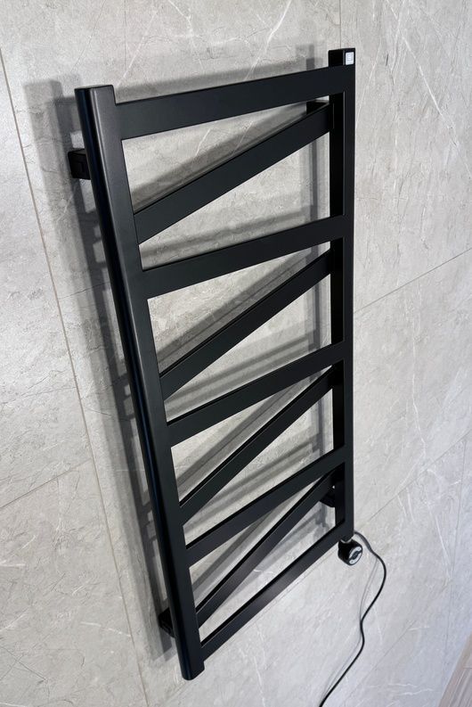 Рушникосушка комбінована Terma VIPERA 990x500 Black mat, тен MOA + вентиль Integra