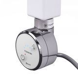 Тен для рушникосушки Terma MOA Blu 1000 W, Chrome з прихованим монтажем кабеля