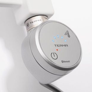 Тен для рушникосушки Terma MOA Blu 1000 W, Chrome з прихованим монтажем кабеля