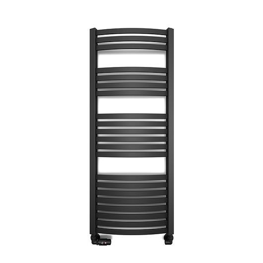 Рушникосушка електрична Terma DEXTER 1220x400 Black mat, з ТЕНом MOA