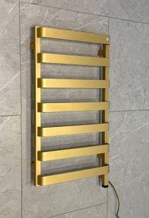 Рушникосушка електрична Terma Wix 850x500 Brass, з теном ONE