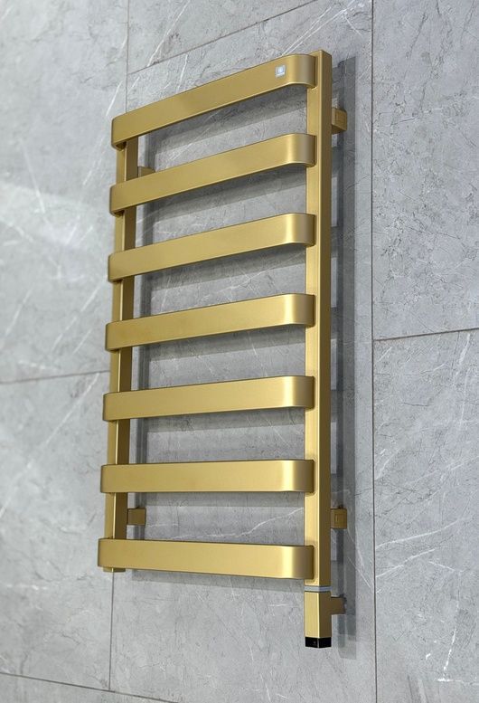 Рушникосушка електрична Terma Wix 850x500 Brass, з теном ONE