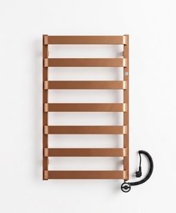 Рушникосушка електрична Terma Wix 850x500 Bright Cooper, з теном MOA