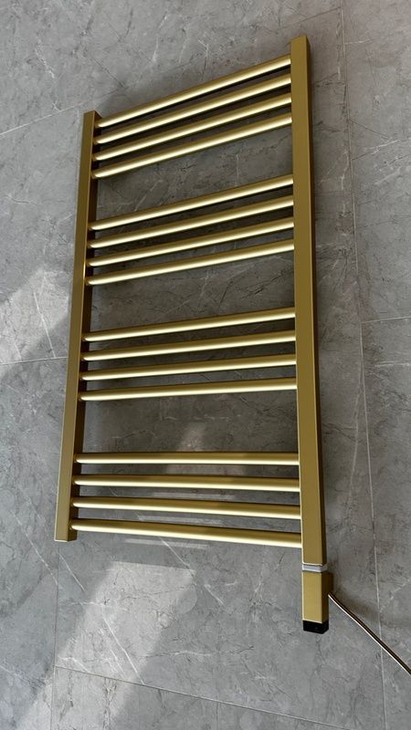 Рушникосушка електрична Terma Fiona 900x500 Brass (золото), тен ONE