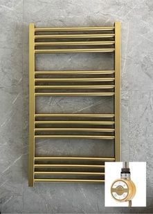 Рушникосушка електрична Terma Fiona 900x530 Brass, тен MOA