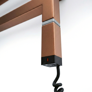 Електричний ТЕН Terma ONE 400W 30x30 mm, Bright Cooper