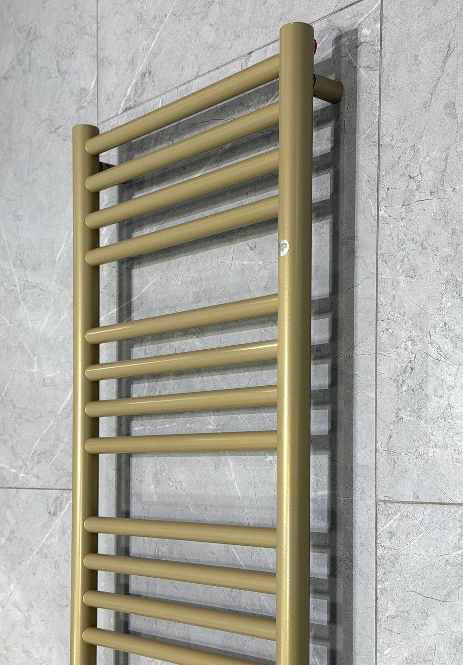 Circo Radiator Рушникосушка електрична Instal Projekt CIRCO 1095x500 Gold C95, з теном ...