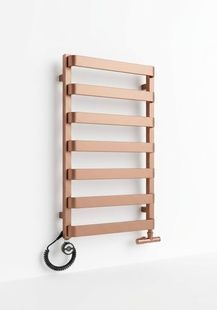 Рушникосушка комбінована Terma WIX 850x500 Bright Cooper, тен MOA + вентиль Unico