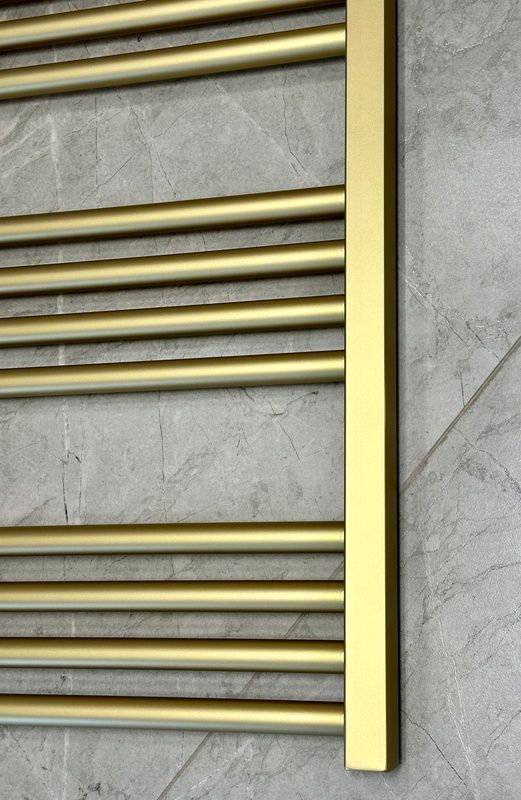 Рушникосушка електрична Terma Fiona 1140x530 Brass, тен MOA Brass