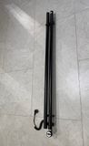 Рушникосушка електрична Terma ROLO HANGER 1400x95 Black mat, тен MOA справа