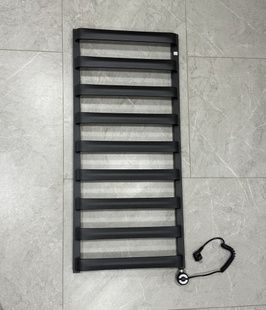 Рушникосушка електрична Terma Wix Air 1110x500 Metallic Black, з теном MOA
