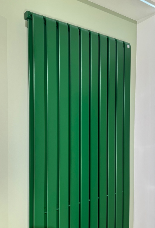 Дизайн-радіатор Terma WARP ROOM 1800*655 mm, Green Chlorophyl