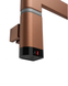 Електричний ТЕН Terma ONE D 400W 30x40 mm, Bright Copper (лівий)