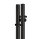 Рушникосушка електрична Terma ROLO HANGER 1200x95 Black mat, тен ONE з правої сторони