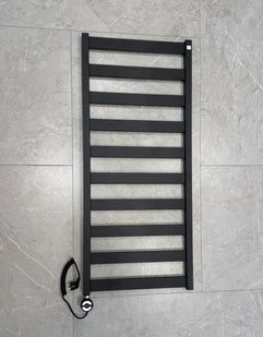 Рушникосушка електрична Terma Vivo 1150x500 Metallic Black, тен MOA