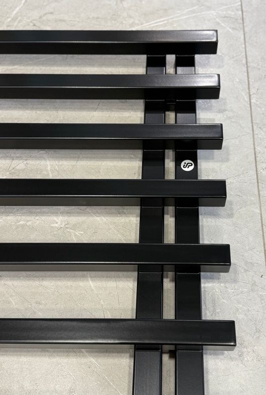 Рушникосушка електрична Instal Projekt GIULIETTA NEW 1230x500 Black mat, тен MOA