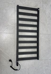 Рушникосушка електрична Terma VIVO 1150x500 Metallic Black, з ТЕНом ONE