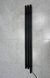 Рушникосушка електрична Terma ROLO HANGER 1200x150 Black mat, тен ONE з правої сторони