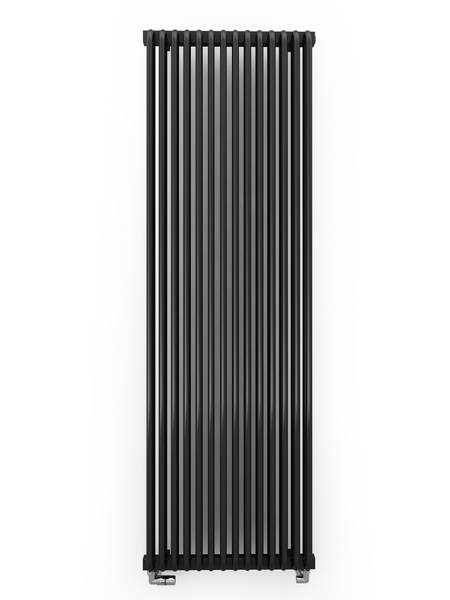Дизайн-радіатор Terma Delfin 1800x580 mm, Black mat