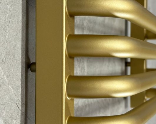 Рушникосушка електрична Terma ALEX 1140x500, Brass, тен ONE Brass