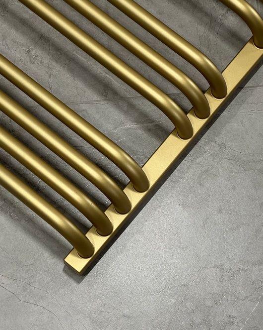 Рушникосушка електрична Terma ALEX 1140x500, Brass, тен ONE Brass