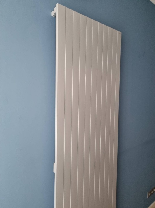 Вертикальний радіатор RADOX SHEER 1800x840, White mat