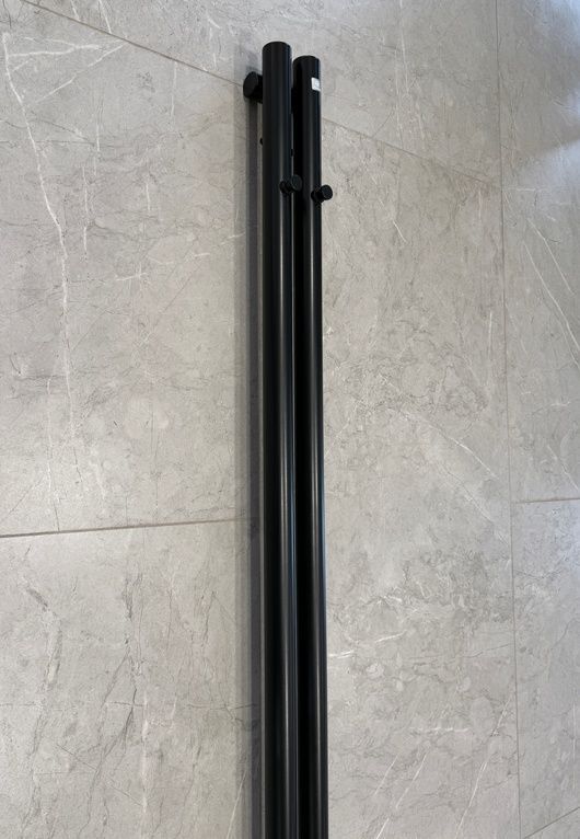 Рушникосушка водяна Terma ROLO HANGER 1200x95 Black mat, WGROW120009K9M5SX