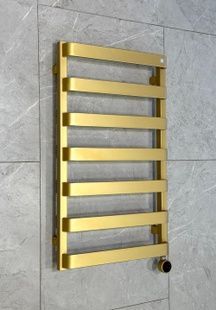 Рушникосушка електрична Terma Wix 850x500 Brass, з теном MOA-WiFi