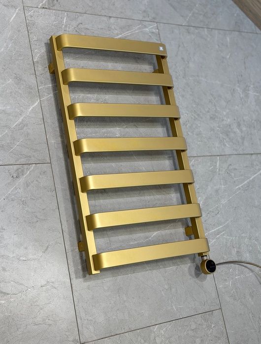 Рушникосушка електрична Terma Wix 850x500 Brass, з теном MOA-WiFi