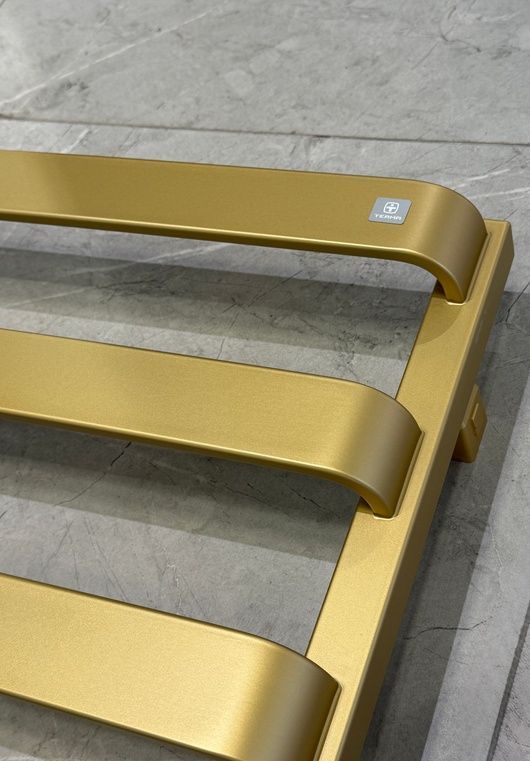 Рушникосушка електрична Terma Wix 850x500 Brass, з теном MOA-WiFi