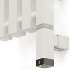 Електричний ТЕН Terma ONE 800W 30x30 mm, Soft 9016 (прихований монтаж)