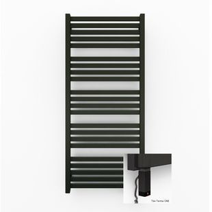 Рушникосушка електрична Terma Marlin 1185x530 Black mat, тен ONE