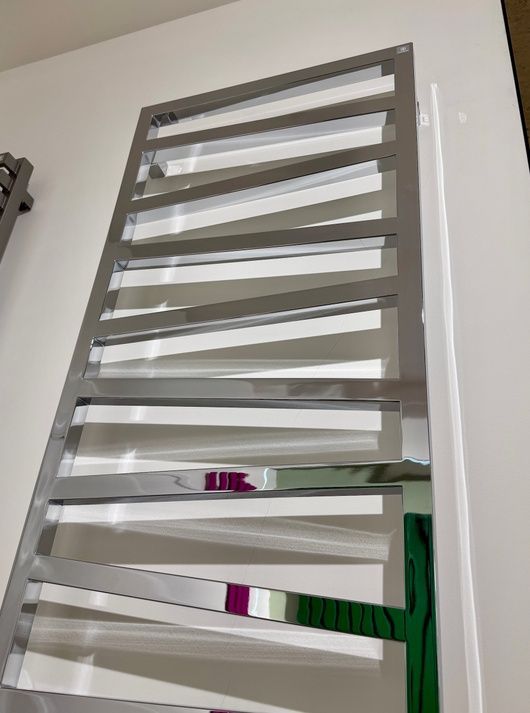 Рушникосушка водяна Terma Zigzag 835x500, Chrome (підключення Z8)