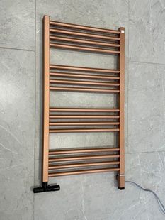 Рушникосушка комбінована Terma Fiona 900x530 Bright Cooper, тен ONE + вентиль Unico