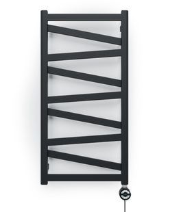 Рушникосушка електрична Terma Vipera 990x500 Black mat, тен MOA
