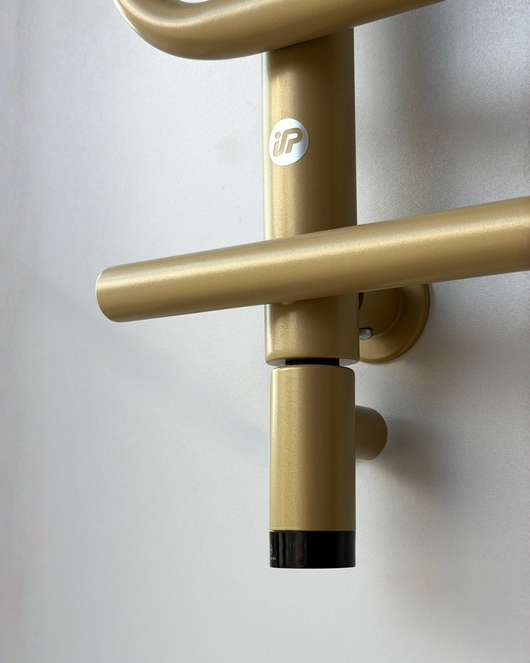 Рушникосушка електрична Instal Projekt SPIRO 1220x500 Gold (C95), з теном ONE