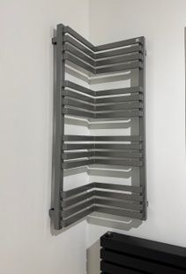Рушникосушка водяна Terma Incorner 1005x350 Inox