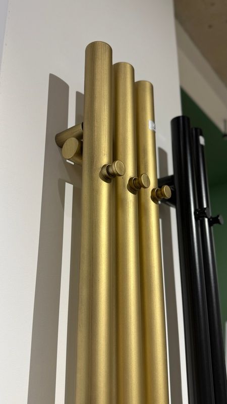 Рушникосушка водяна Terma ROLO HANGER 1200x150, Brushed Brass WGROW120015KBBSSX