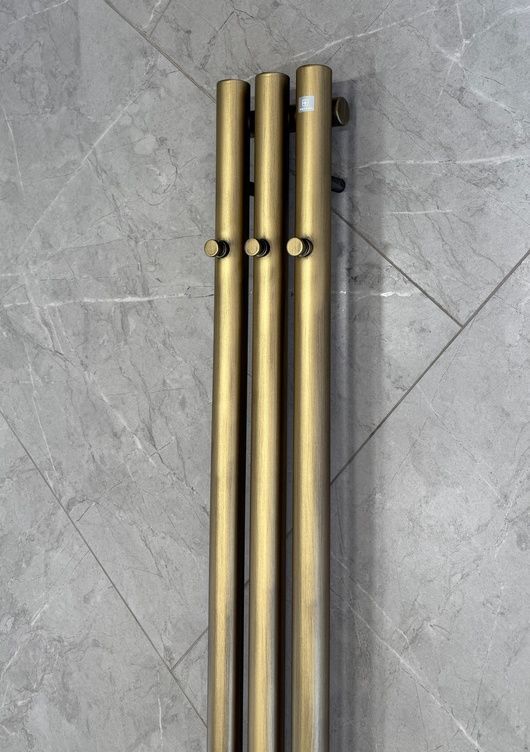 Рушникосушка водяна Terma ROLO HANGER 1200x150, Brushed Brass WGROW120015KBBSSX