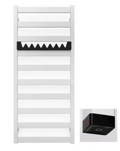 Рушникосушка електрична Terma VIVO 1150x400 9016 Mat, з ТЕНом ONE
