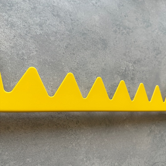 Вішак Terma Shark, 500 mm (Soft 1023), матовий жовтий