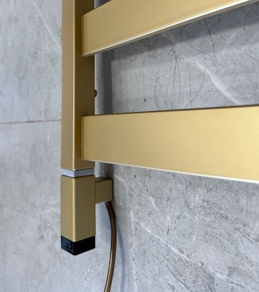 Електричний ТЕН Terma ONE 400W  30x30 mm, Brass  WEOKX04TBRAU
