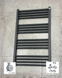 Рушникосушка комбінована Terma Fiona 900x530 Metallic Grey, тен MOA + вентиль Integra